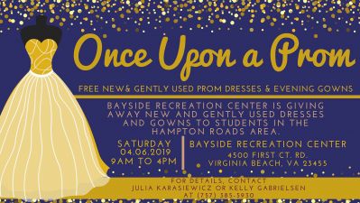 Once Upon A Prom - Prom Dress Giveaway Virginia Beach Once Upon A Prom - Prom Dress Giveaway Virginia Beach