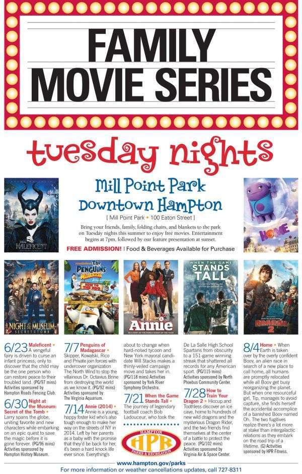 Family Movie Series Hampton VA Family Movie Series Hampton VA.jpg