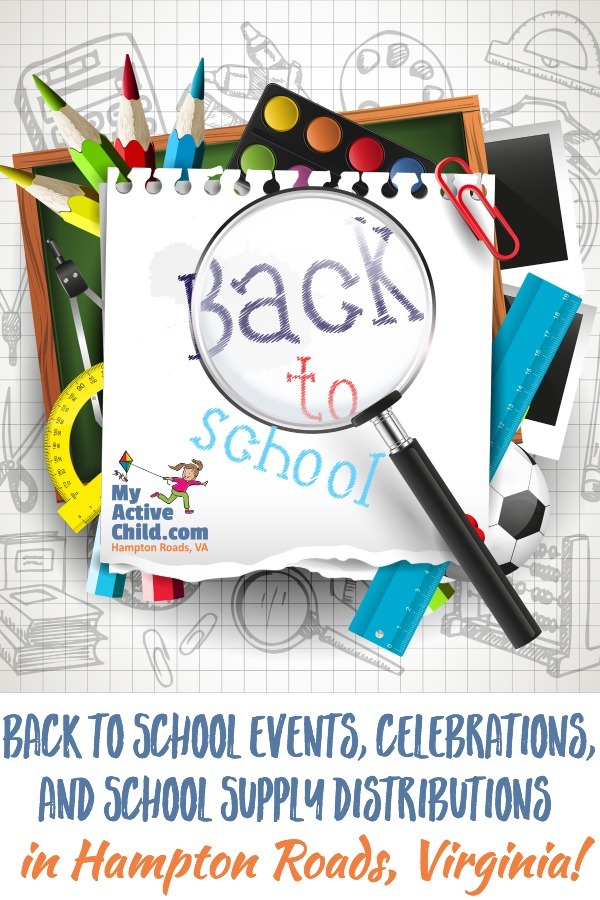 Back to School Events in Hampton Roads Virginia