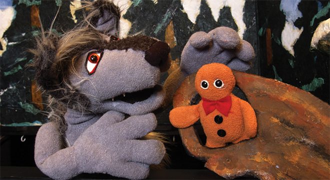 Barefoot Puppets Little Red and the Gingerbread Man
