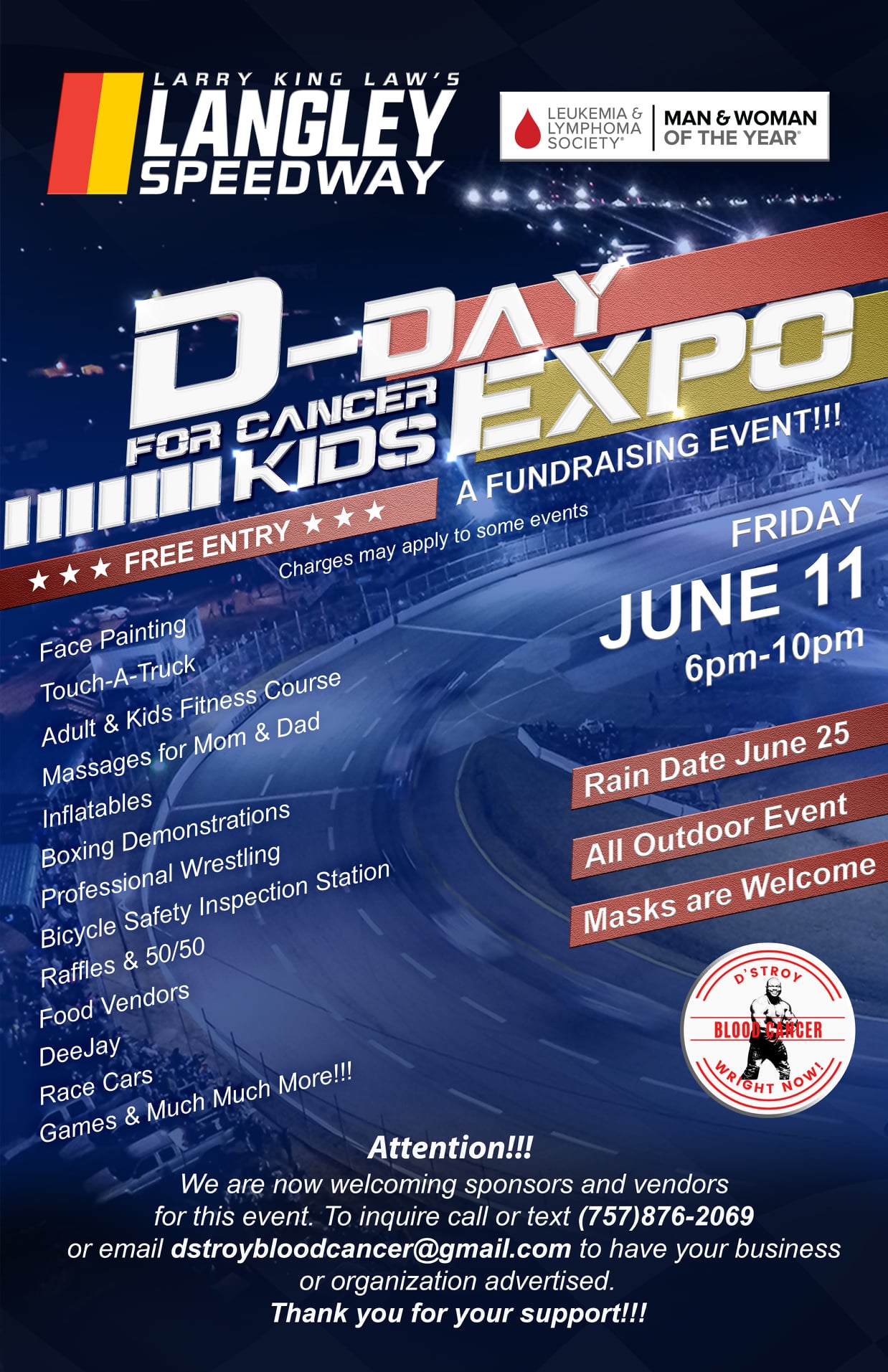 D-Day For Cancer Kids Expo