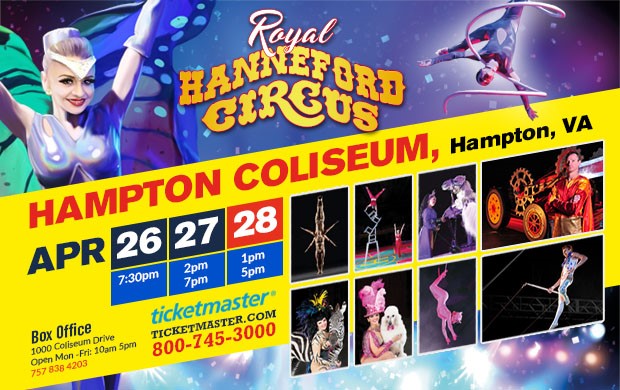 Royal Hanneford Circus Hampton Virginia