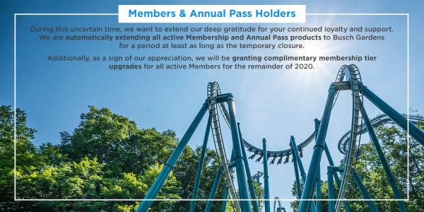 Busch Gardens Williamsburg COVID-19