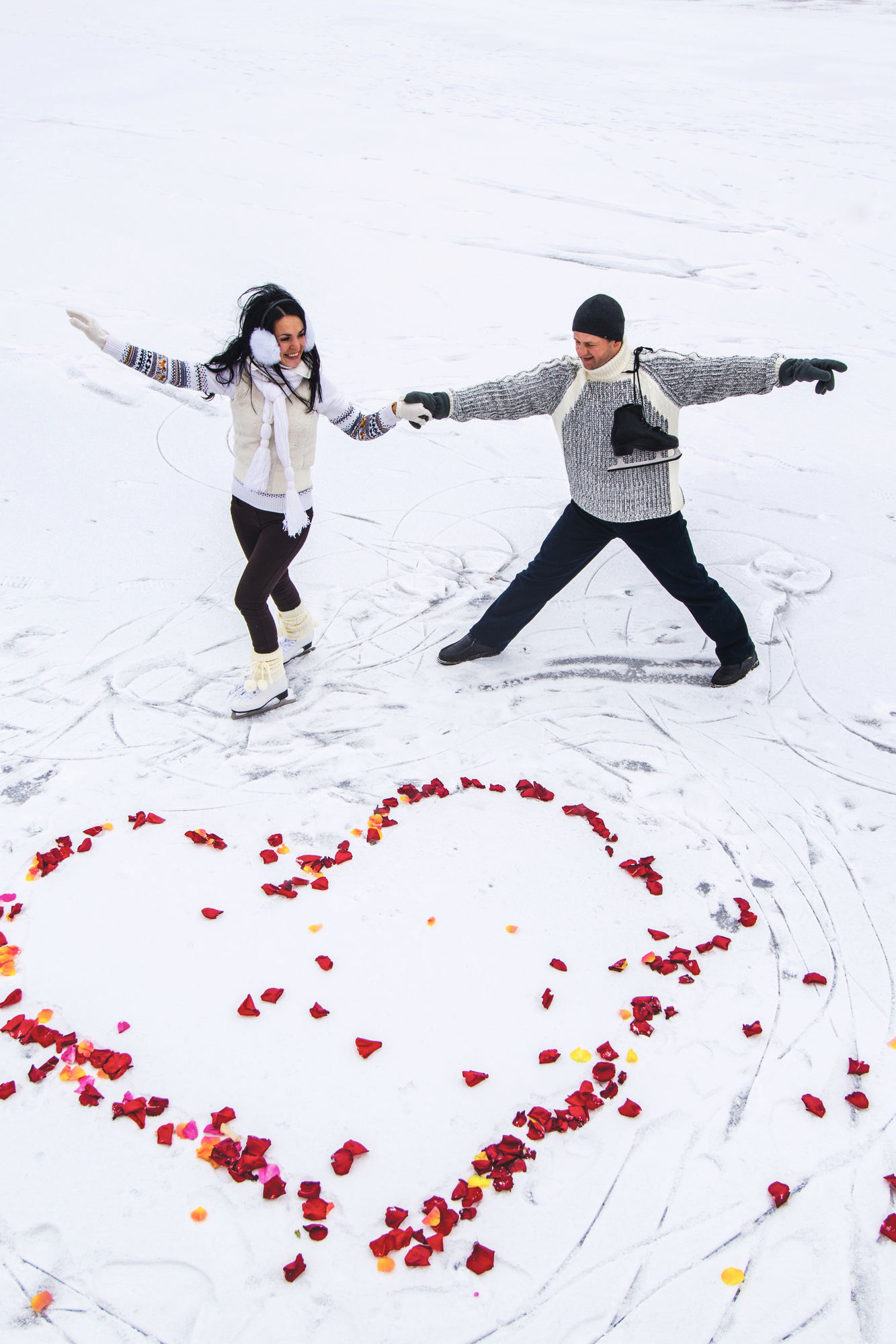 date night ice skate hampton roads
