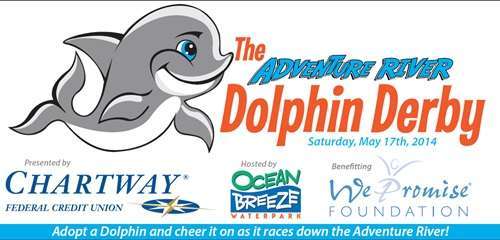 Adventure River Dolphin Derby at Ocean Breeze Waterpark