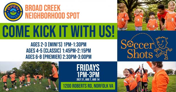 Soccer Shots Norfolk Fridays