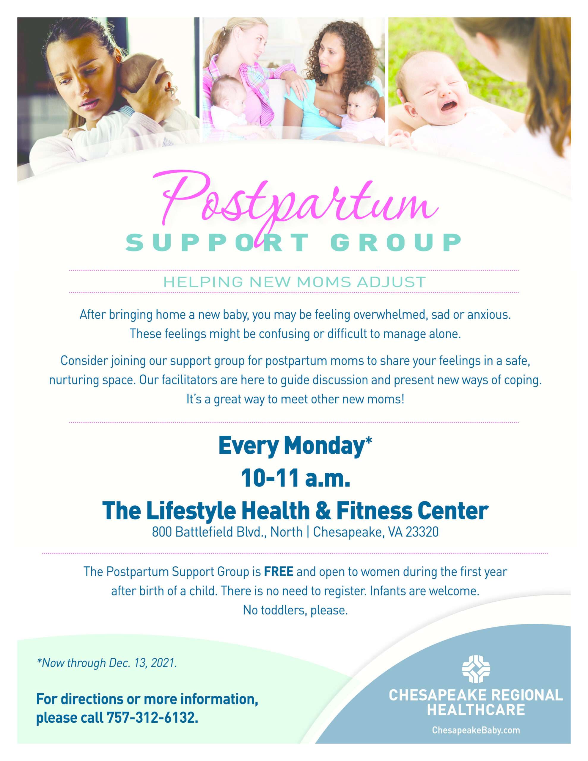 Postpartum Support Group Chesapeake VA