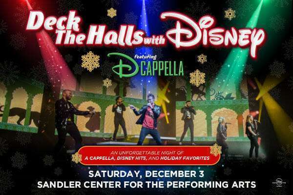 Deck the Halls with Disney featuring DCappella