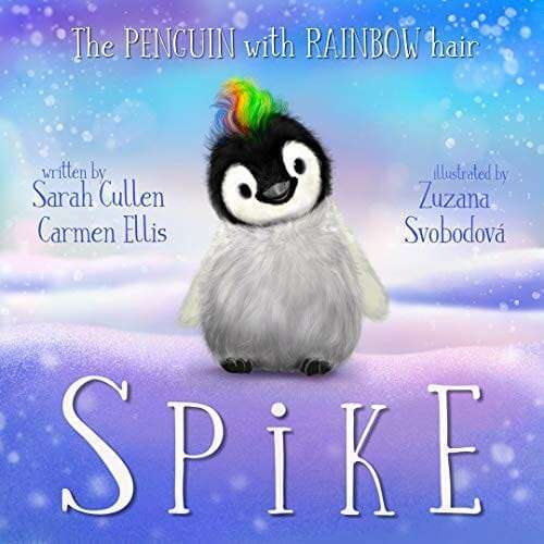 Spike - The Penguin with Rainbow hair