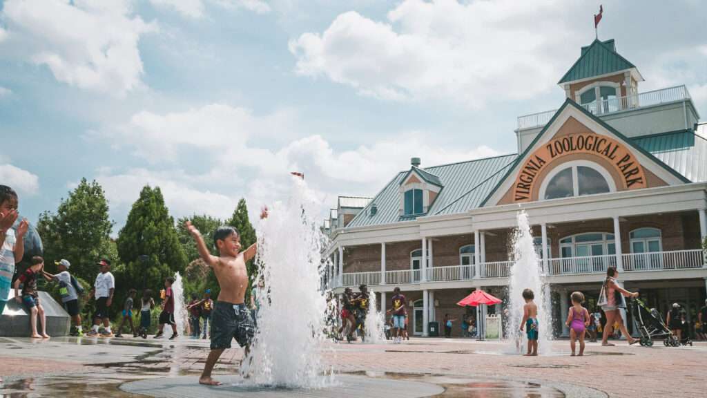 Virginia Zoo Water Play