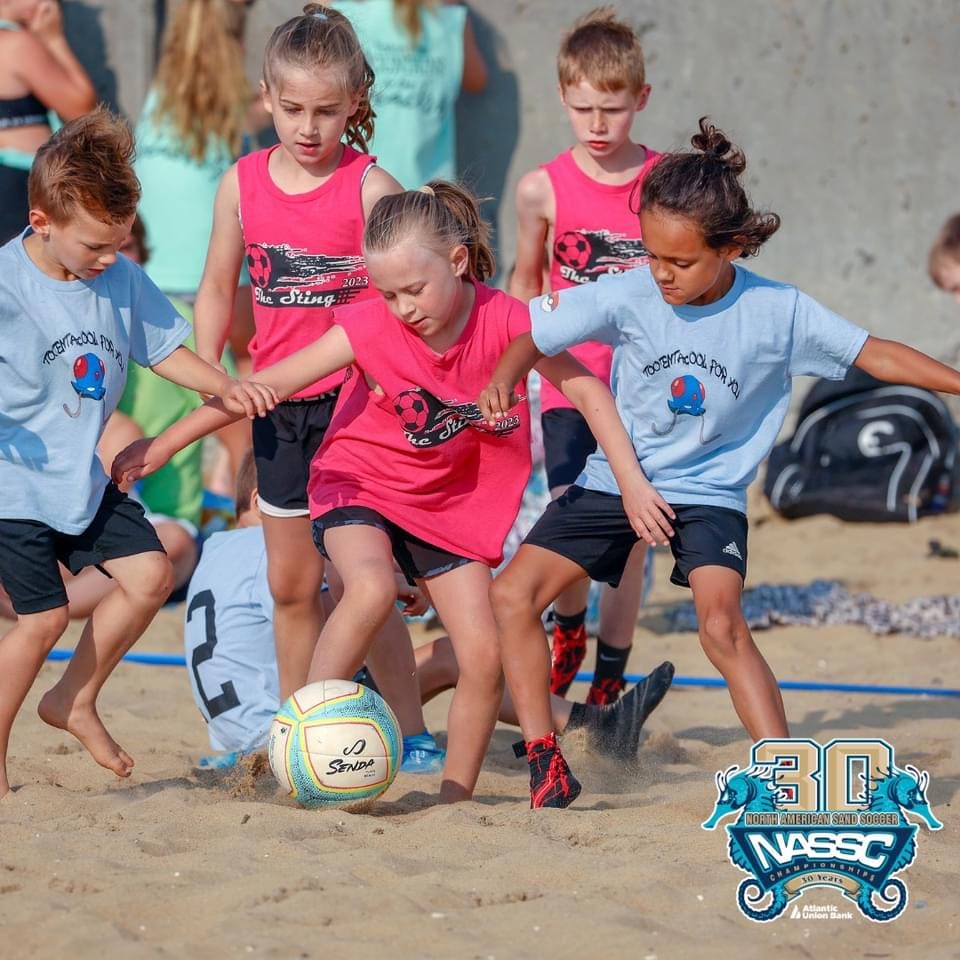 Sand Soccer Championships Free Kids Clinic Virginia Beach