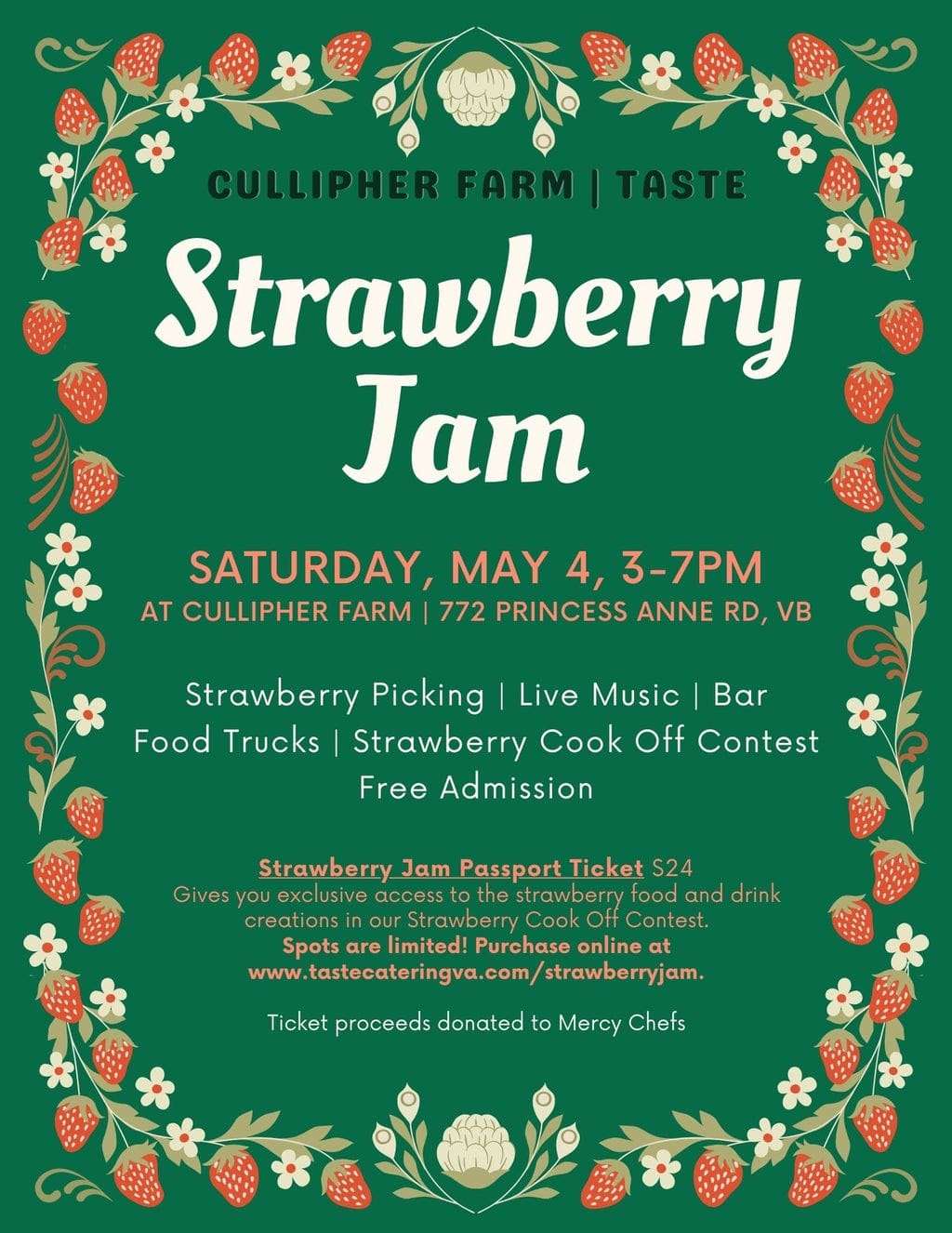 Strawberry Jam at Cullipher Farm