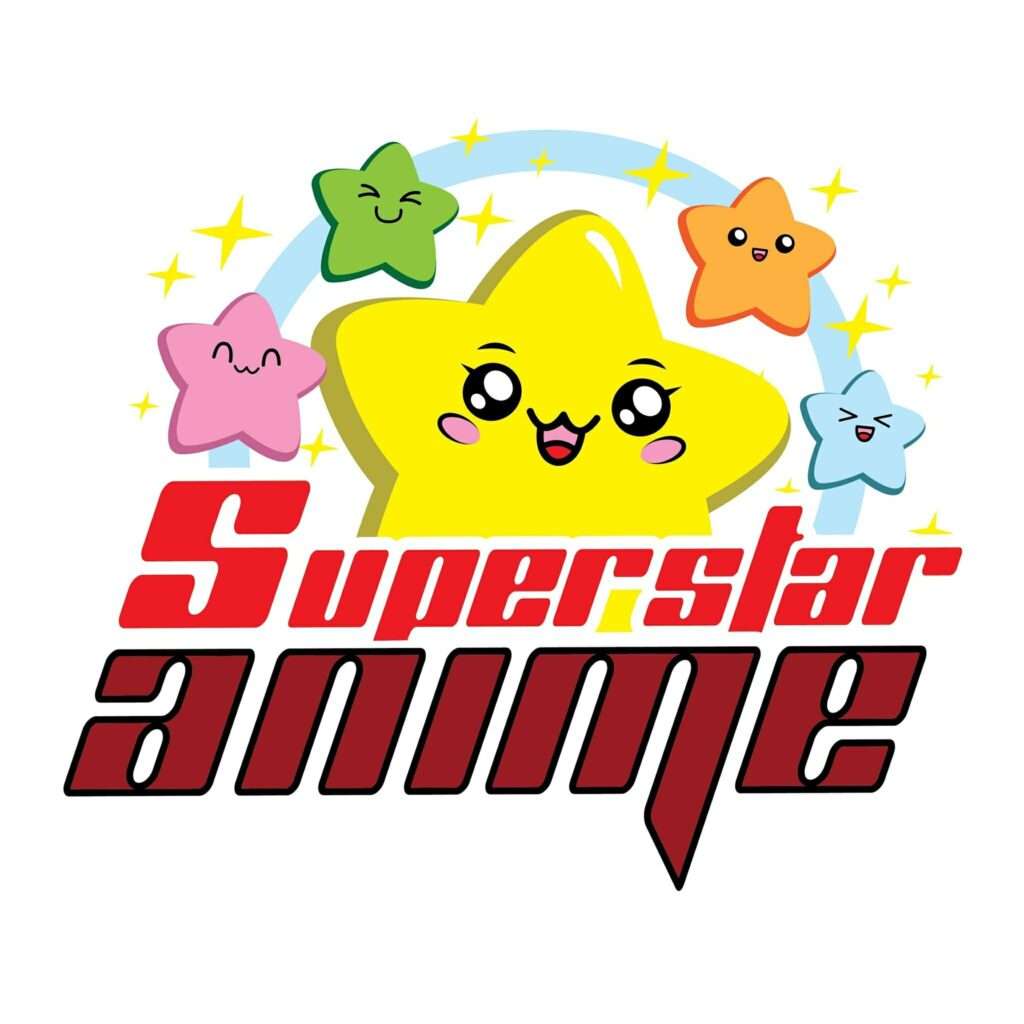 Superstar Anime Logo - highlighting the Superstar Anime event at the Virginia Beach Convention Center