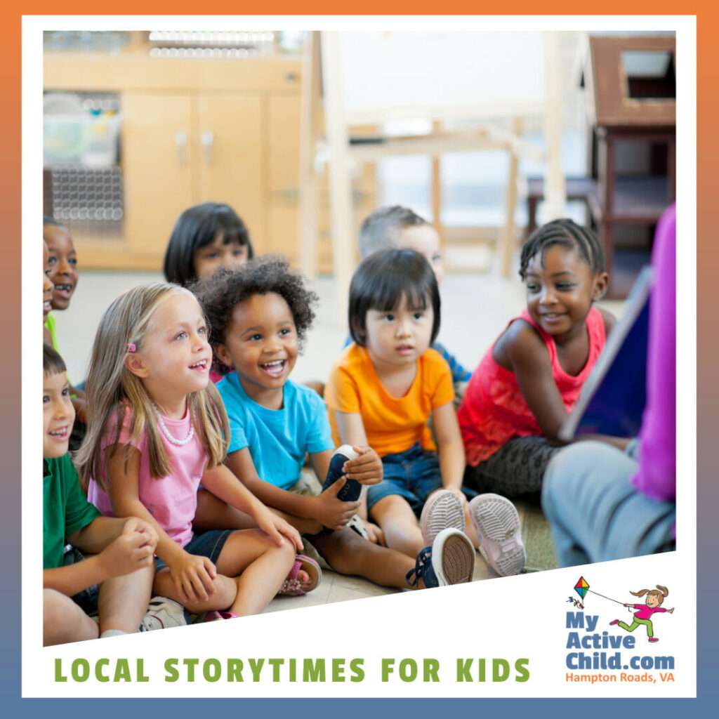 Local Storytimes in Hampton Roads