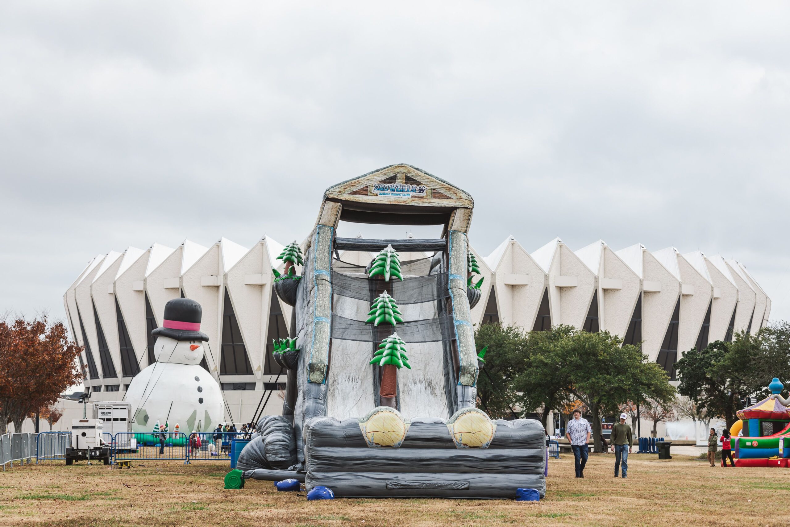 Inflatable Slide - 2024 Whimsical Winter Wonderland at Hampton Coliseum