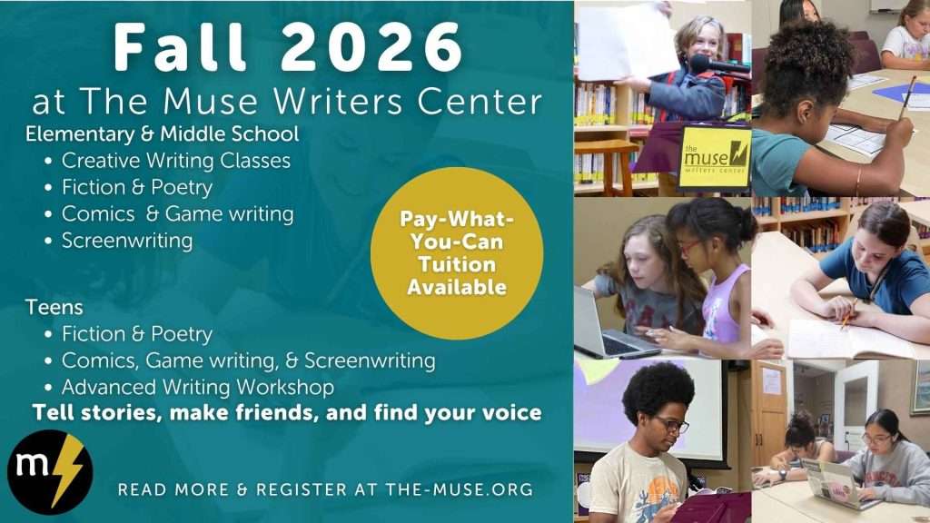 Fall 2026 Writing Classes for Kids and Teens