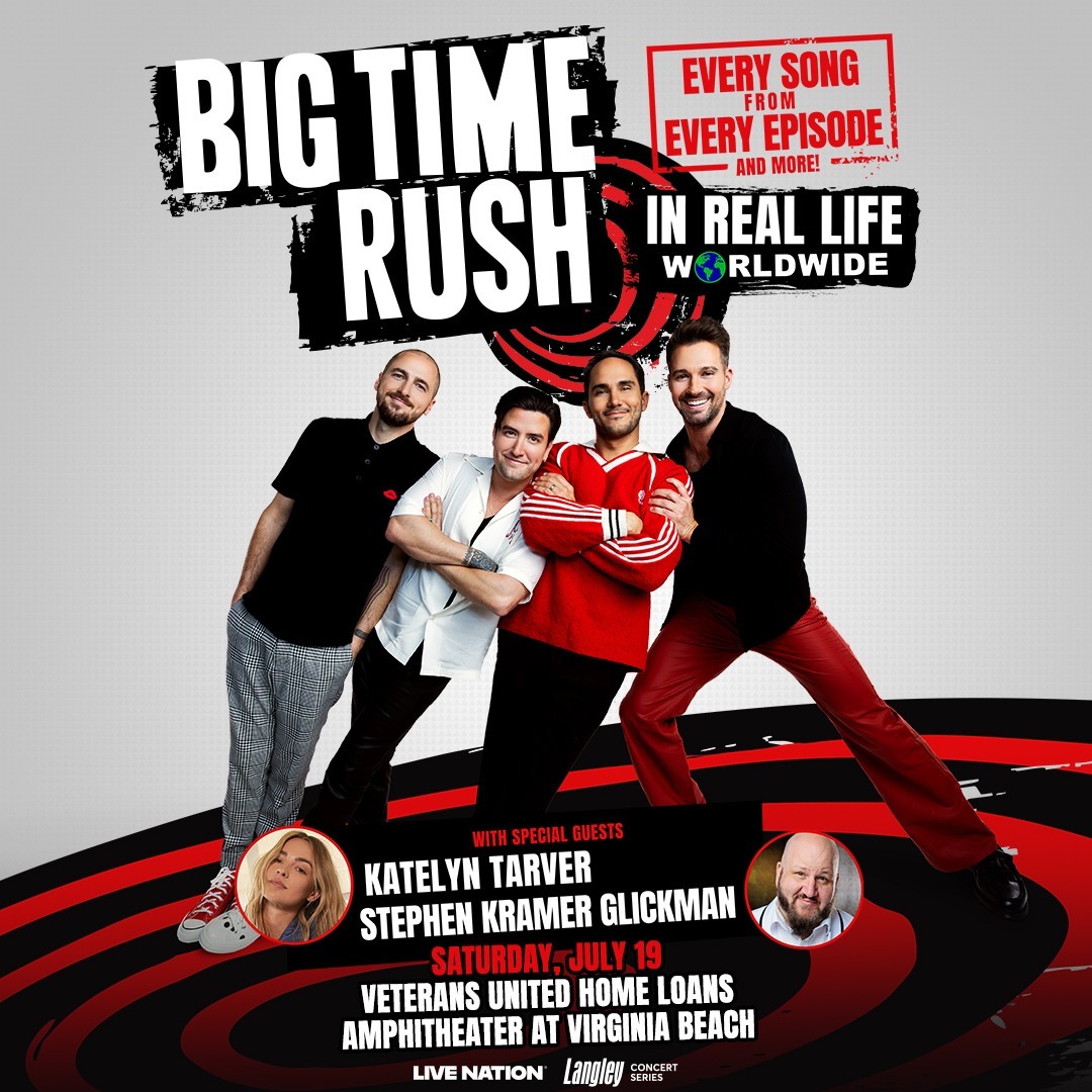 BIG TIME RUSH in Real Life! Virginia Beach