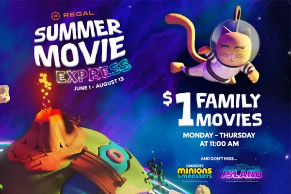 $1 Regal Summer Movies 2026