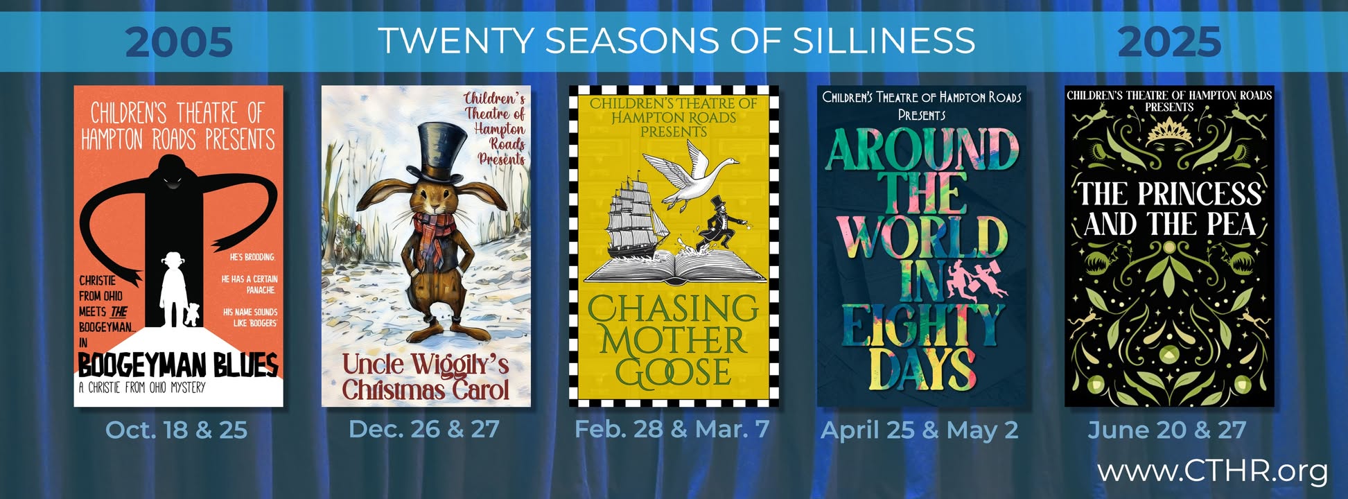 2025-2026 Season Children's Theatre of Hampton Roads