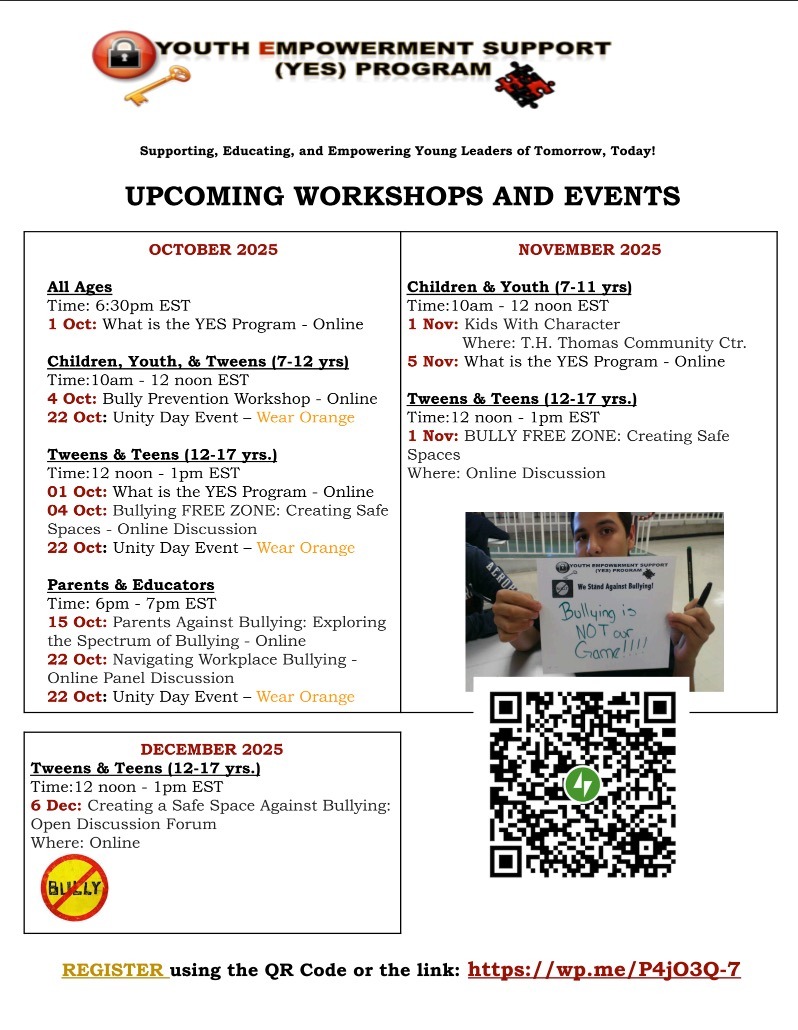 YES Program - Bully Prevention Month
