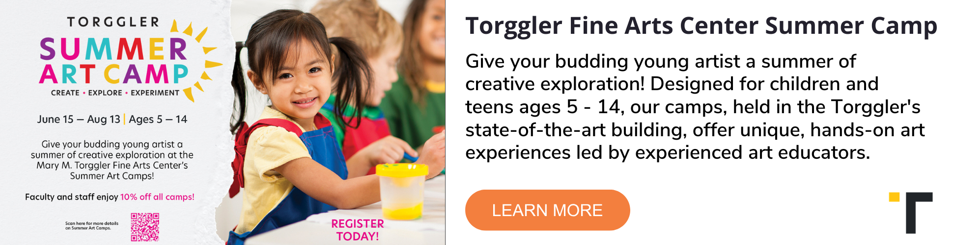 Torggler Fine Arts Center Camps