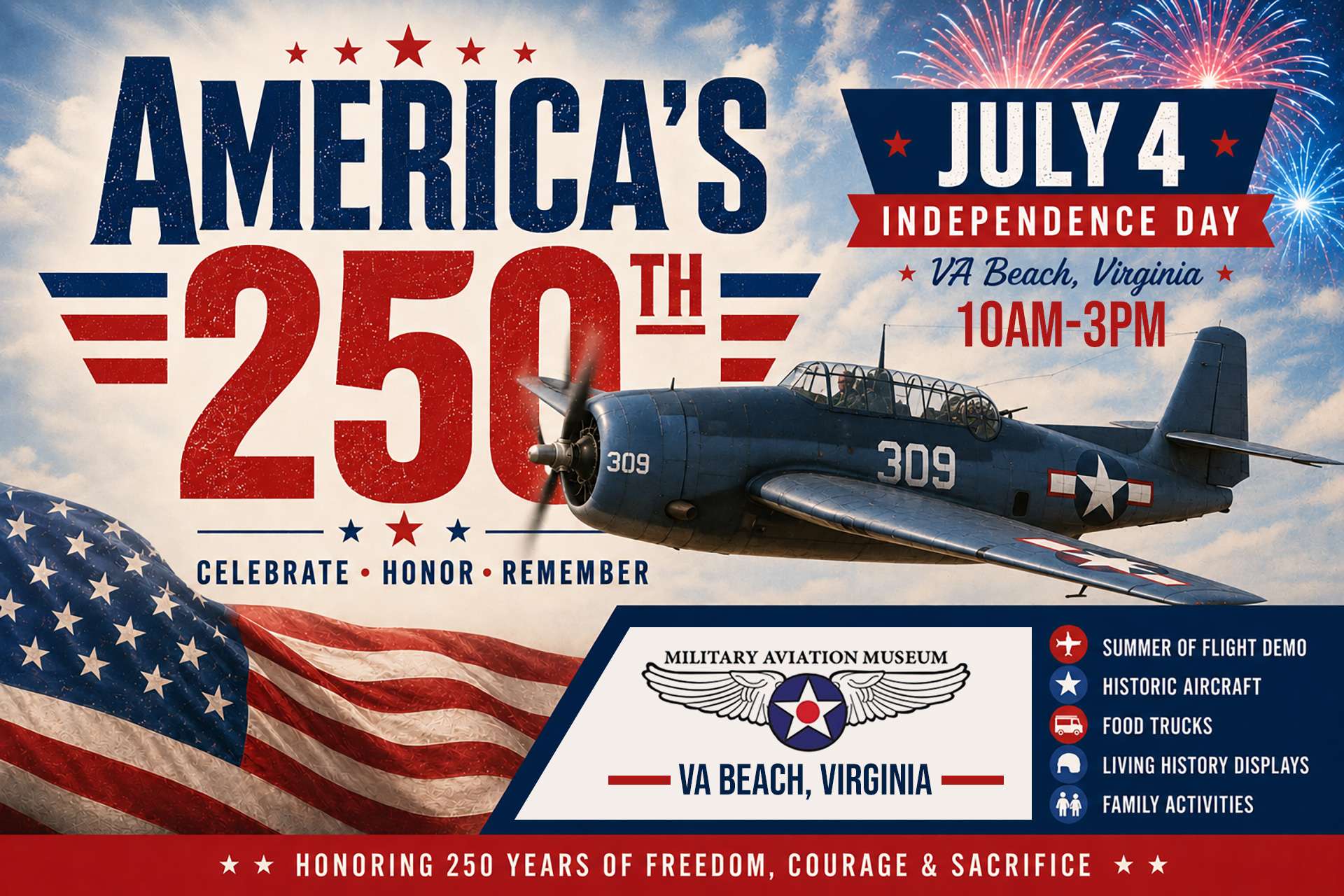 America250-Military Aviation Museum