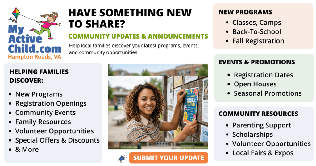 Community Updates & Announcements MyActiveChild.com
