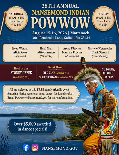 2026 Nansemond Indian Pow Wow
