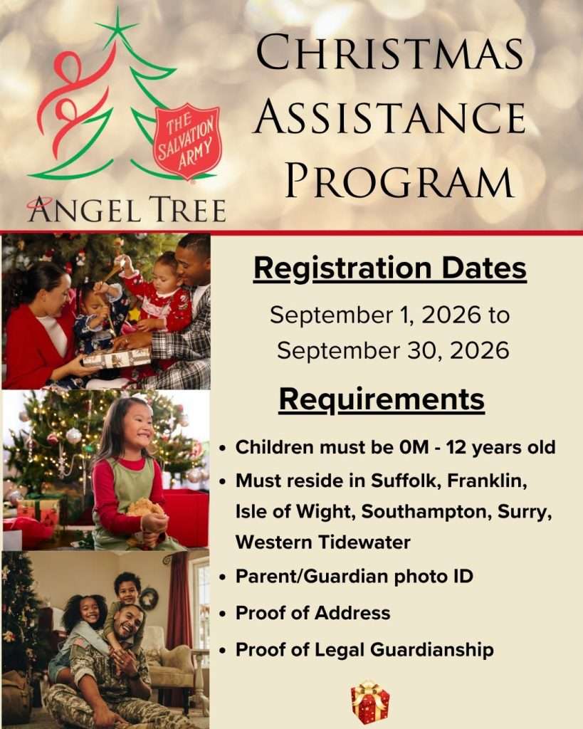 Christmas Assistance Hampton Roads Suffolk