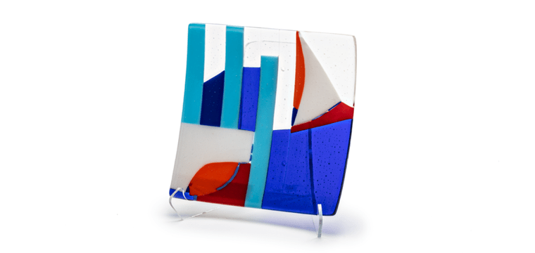 Fused Glass Plate (Norfolk)