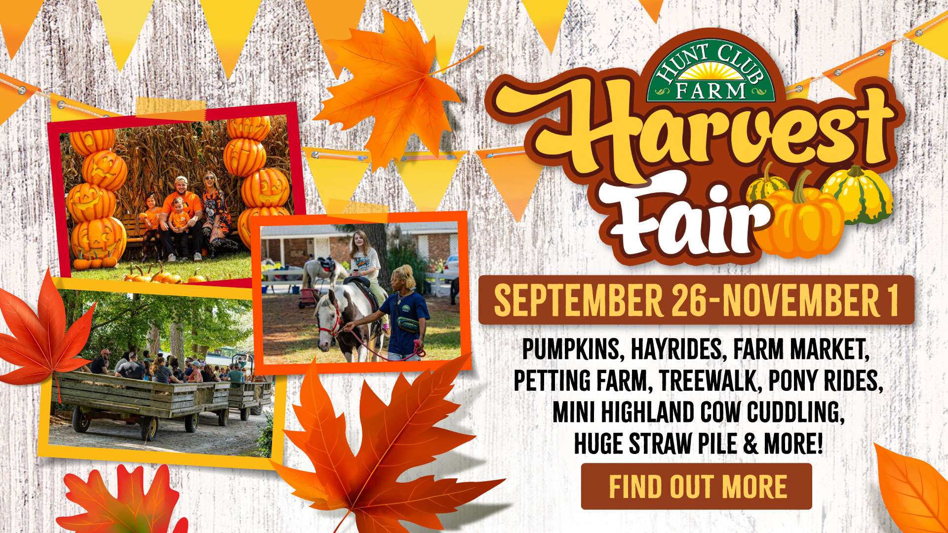 Harvest Fair at Hunt Club Farm
