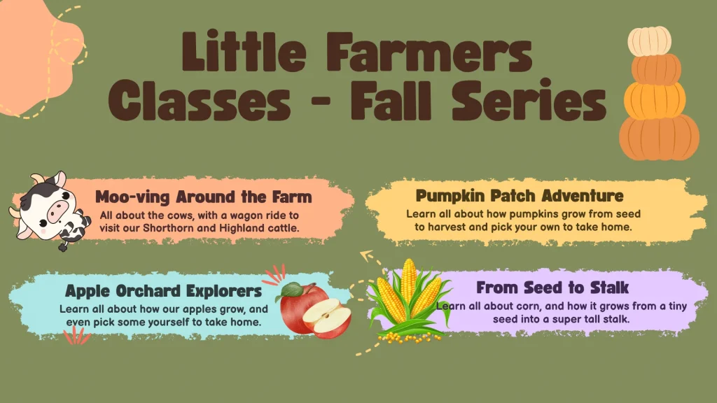 Little Farmers Classes – Fall Series (Virginia Beach)