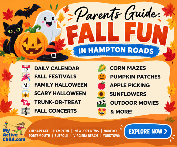 Parents Guide to Fall Fun in Hampton Roads!