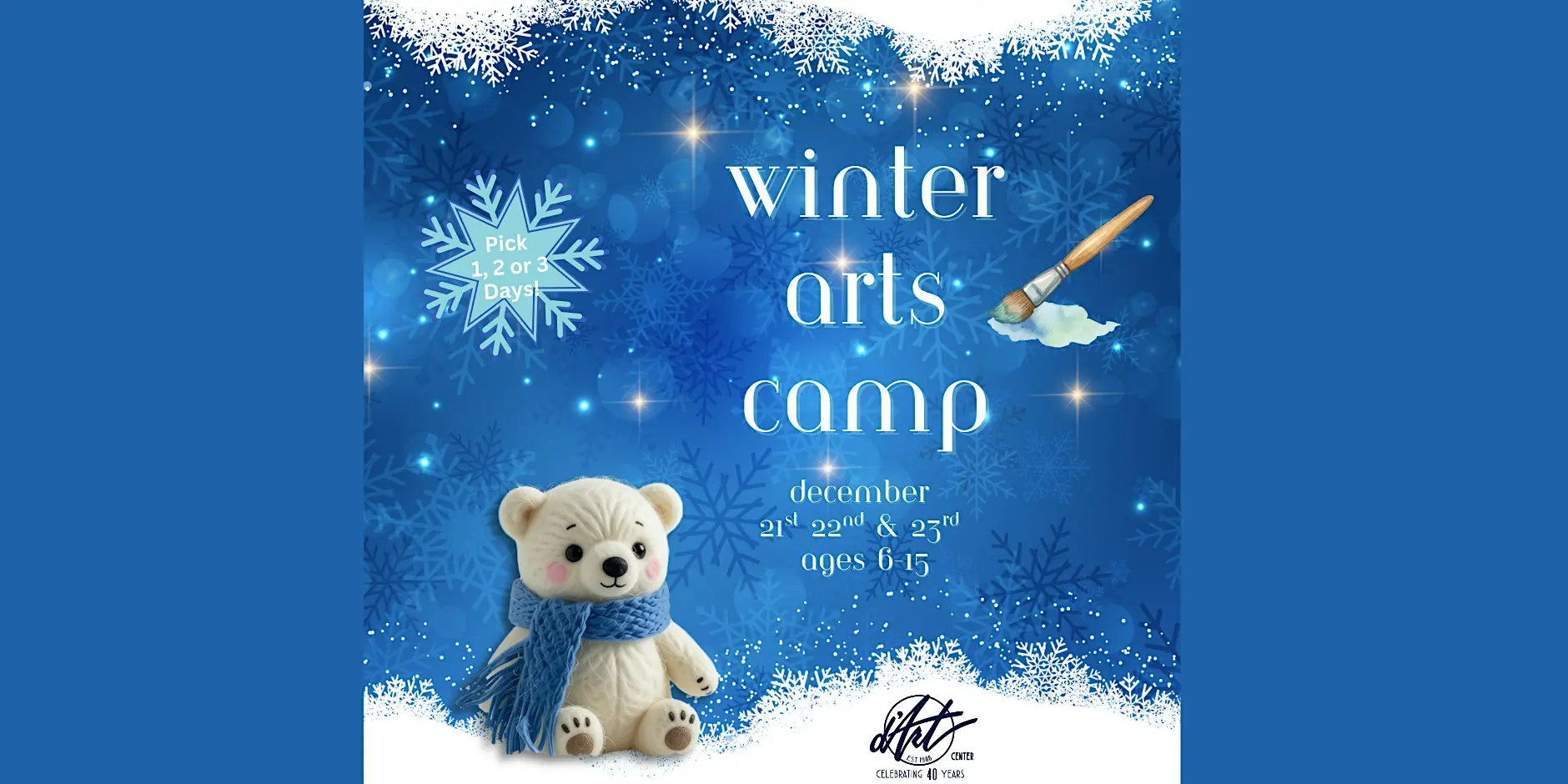Winter Arts Camp at d'Art